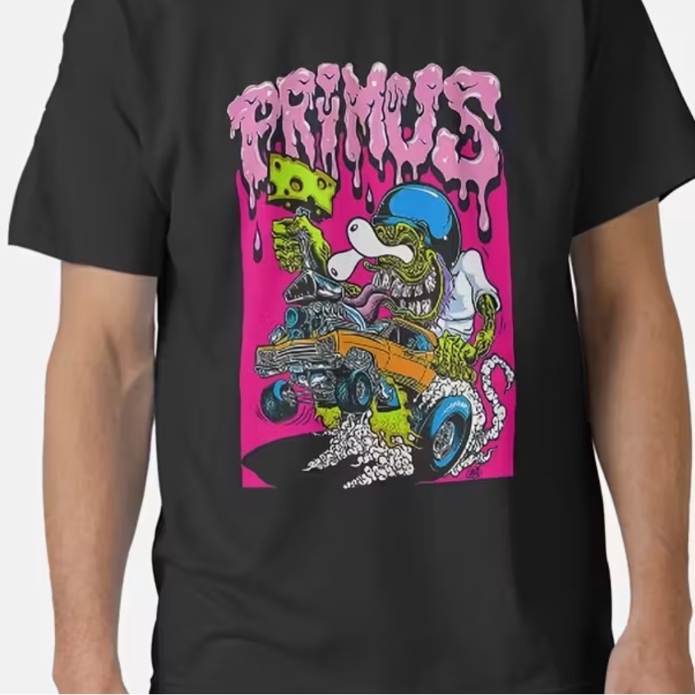 Primus Unisex Graphic Black T-Shirt
